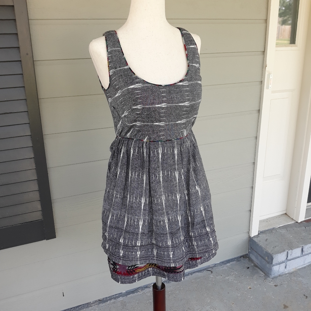 Free People New Romantics embroidered fit and flare dress size 0